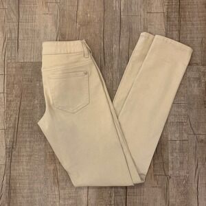 Celebrity‎ Pink Womens Skinny Jeans Beige Khaki Size 1 Stretch Pants